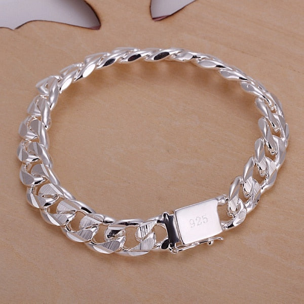 Pulseira Masculino Cubana 10mm Velavue