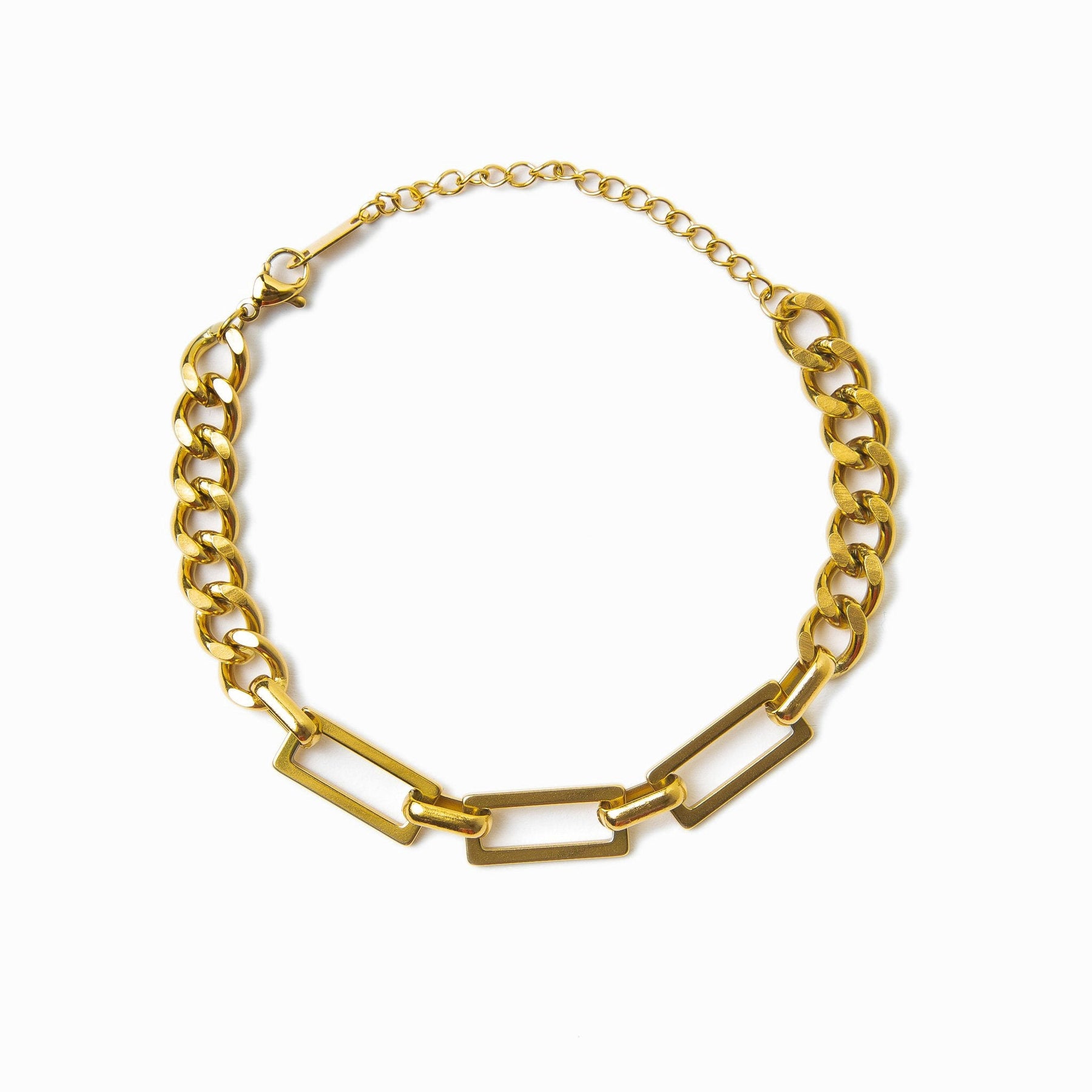 Pulseira Cubana Banhado a Ouro 18k Velavue