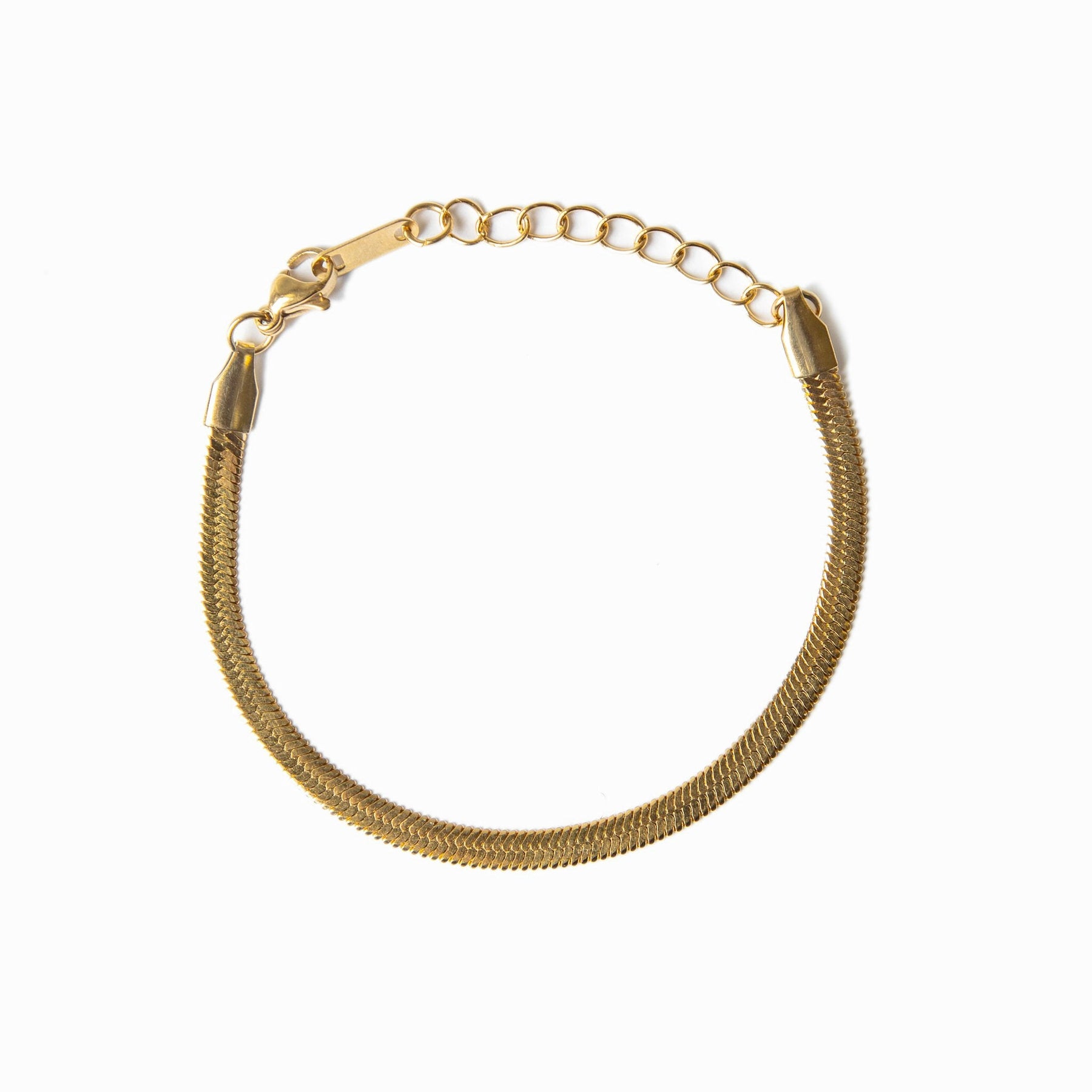 Pulseira de Malha Banhado a Ouro 18k Velavue