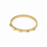 Bracelete com Pinos Banhado a Ouro 18K Velavue