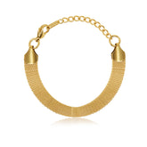 Pulseira Malha Banhado a Ouro 18K Velavue