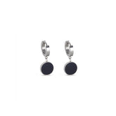 Brincos Pingente Pedra de Onix Prata Velavue