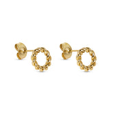 Brincos Rope Banhado a Ouro 18k Velavue