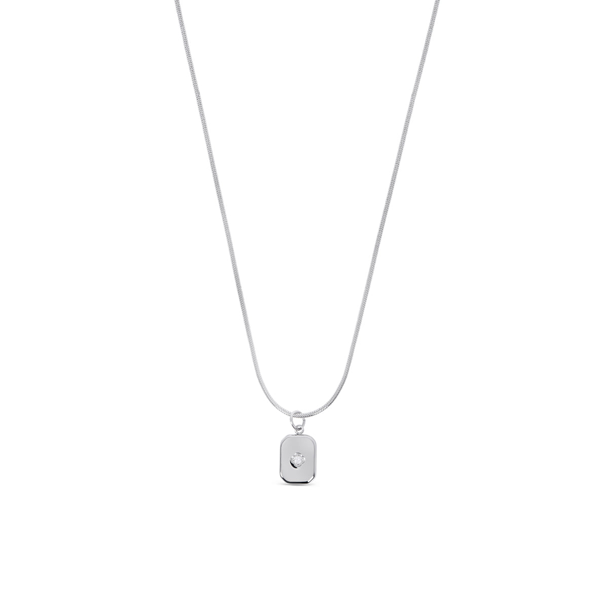 Colar Pingente Medalha com Zircônia Velavue