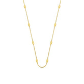 Colar com Detalhes de Bolas Banhado a Ouro 18K Velavue