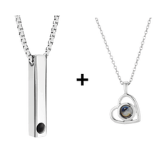 Conjunto Colar Personalizado com Foto Eternize Velavue