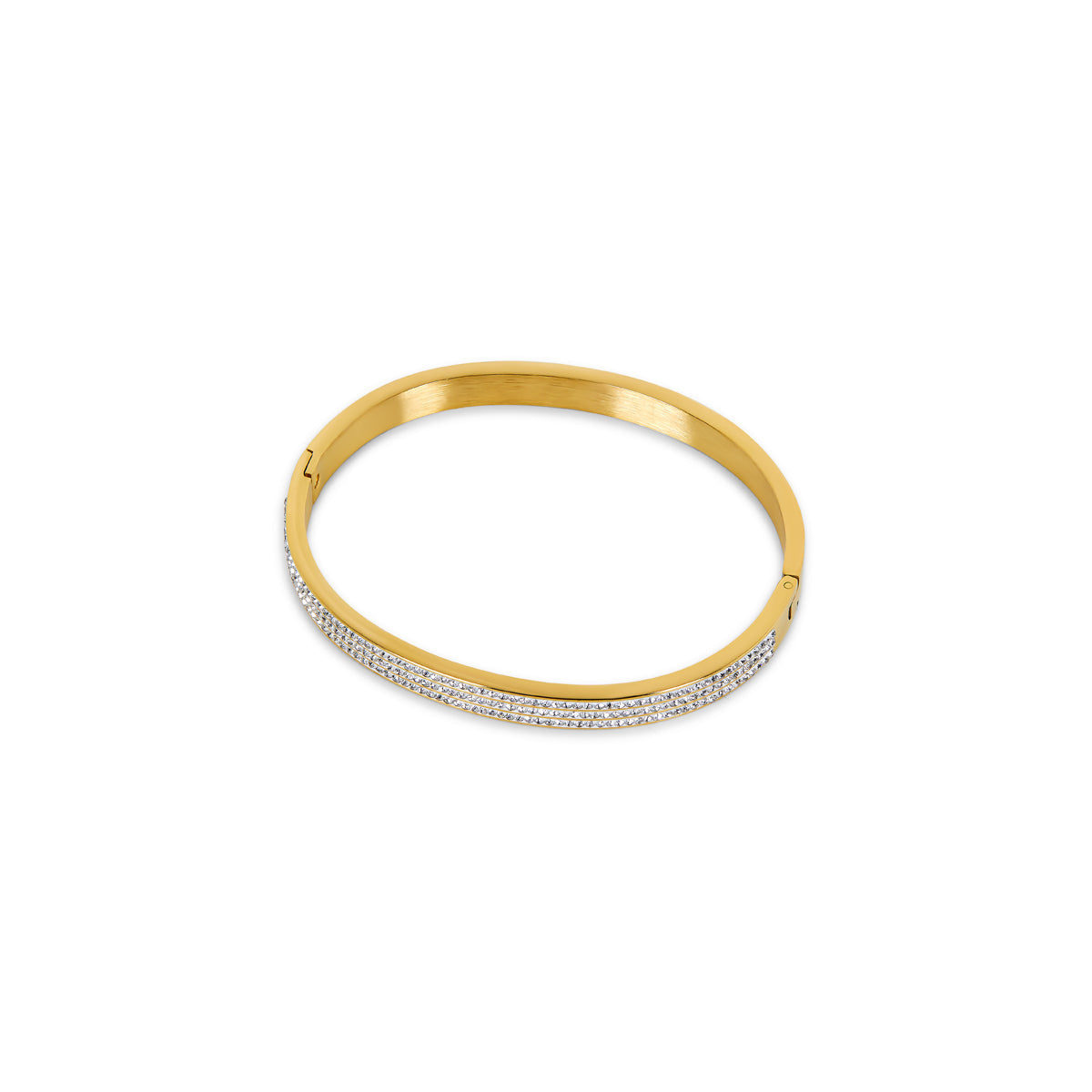 Pulseira Luxo com Zircônia Banhada a Ouro 18K Velavue
