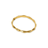Bracelete Bambu Banhado a Ouro 18k Velavue