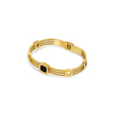 Bracelete Roman Banhado a Ouro 18k Velavue