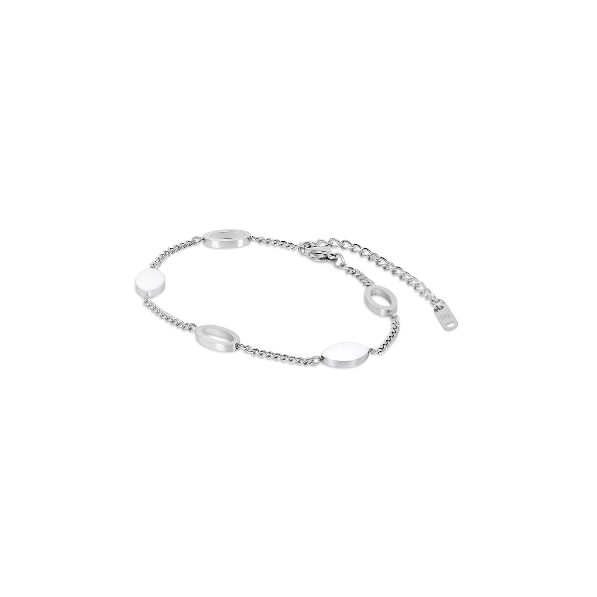 Pulseira Angellica Oval Prata Velavue