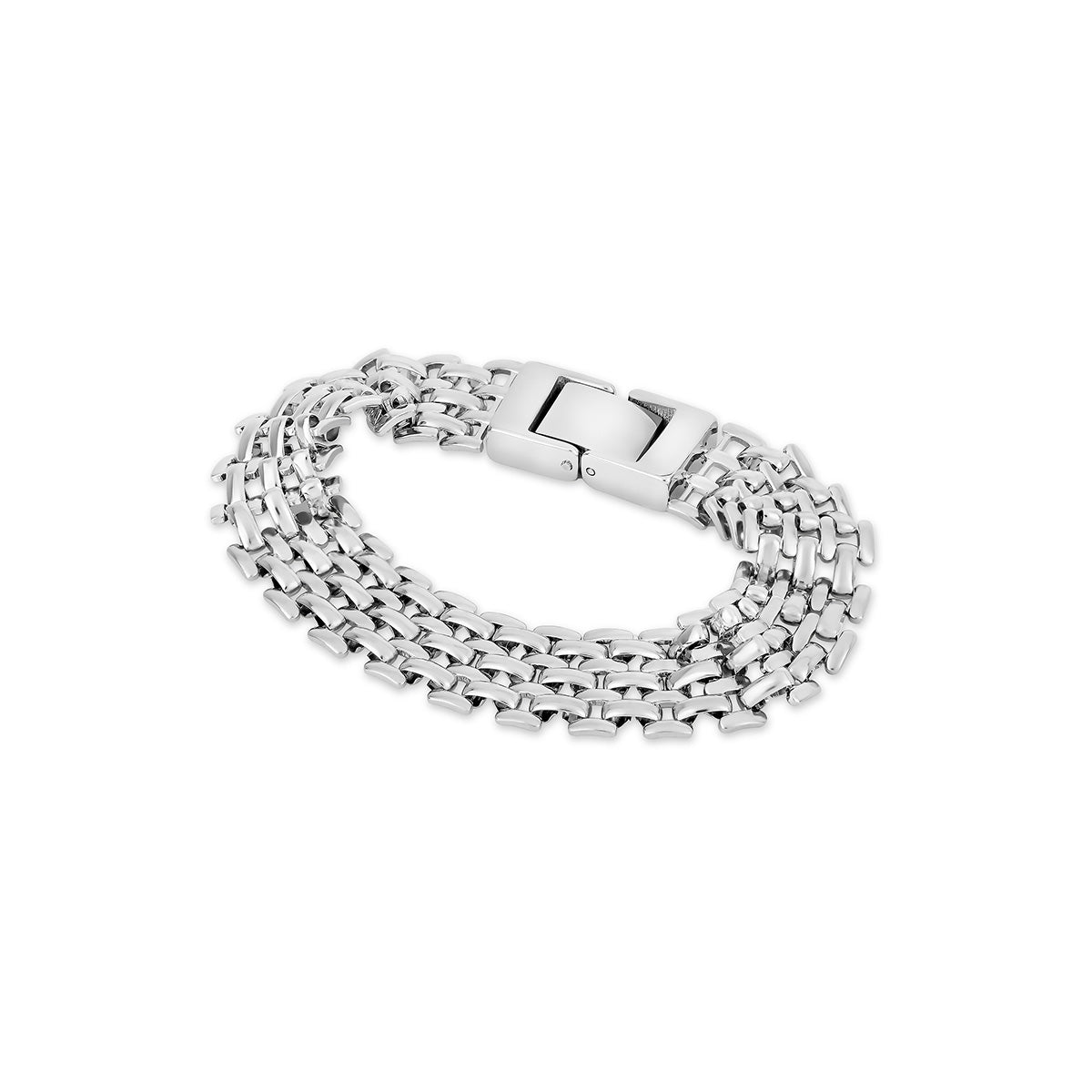 Pulseira de Malha Prata Velavue
