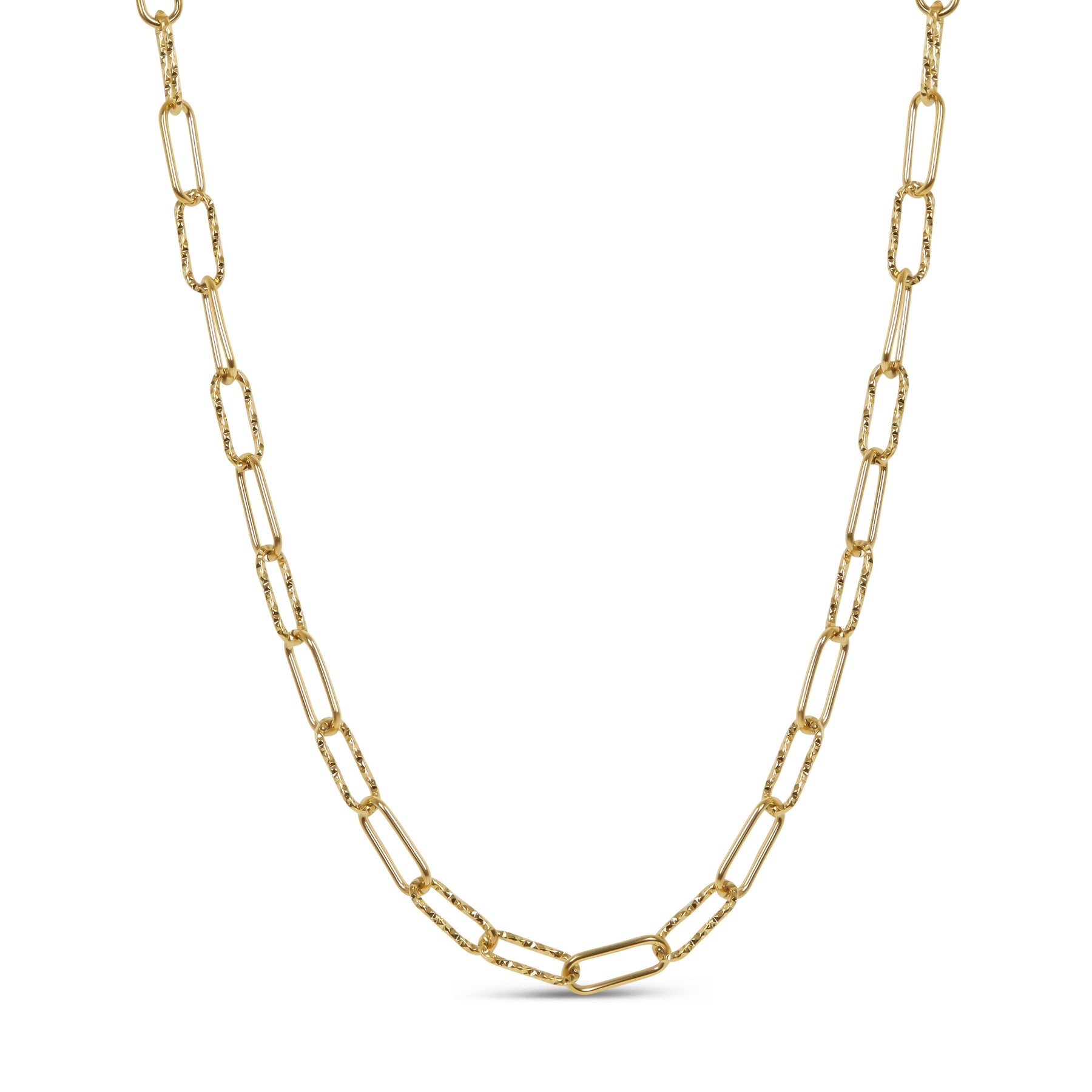 Colar de Corrente Banhado a Ouro 18K Velavue
