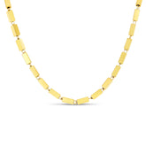 Colar Charme Retangular Banhado a Ouro 18K Velavue
