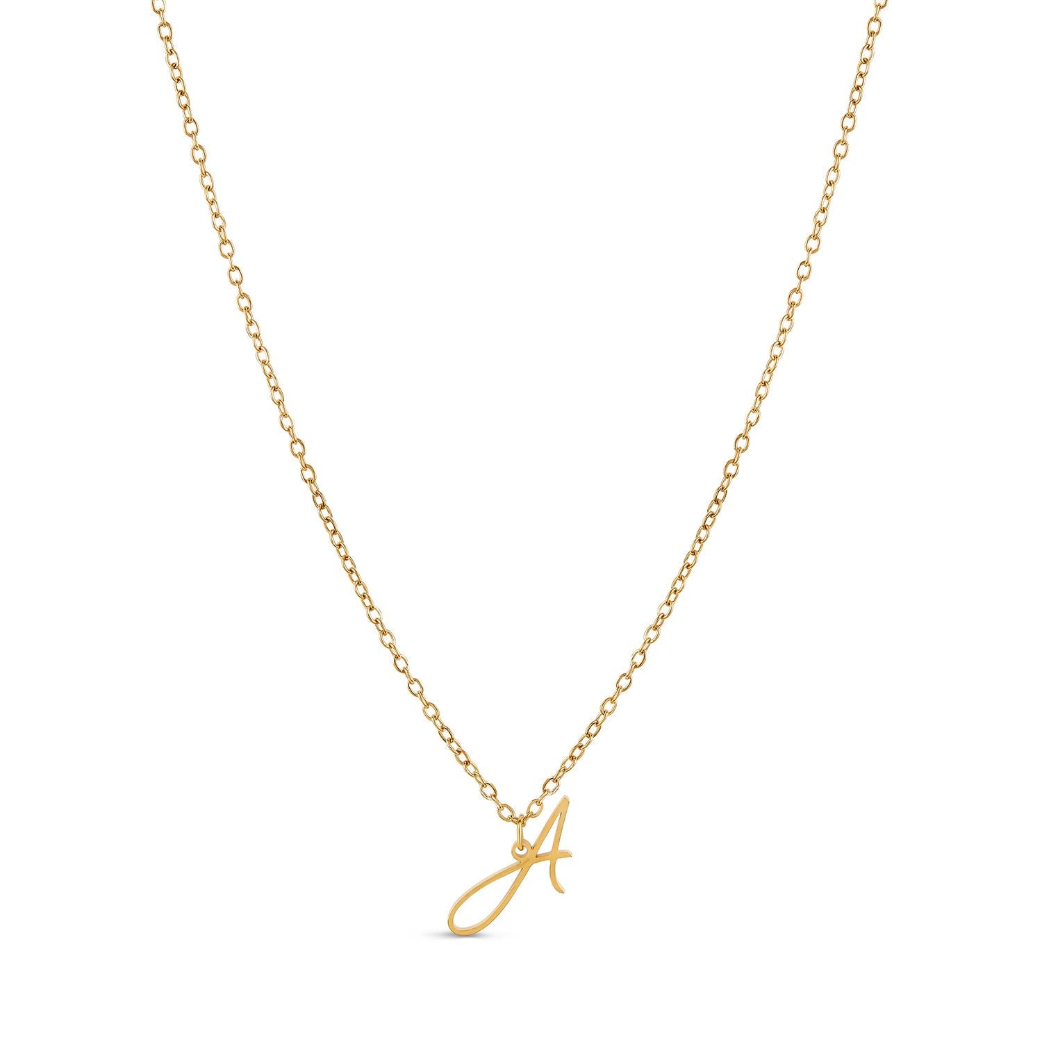 Colar de Inicial Banhado a Ouro 18K Velavue