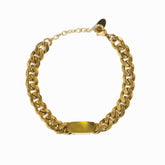 Pulseira com Medalhão Banhado a Ouro 18k Velavue