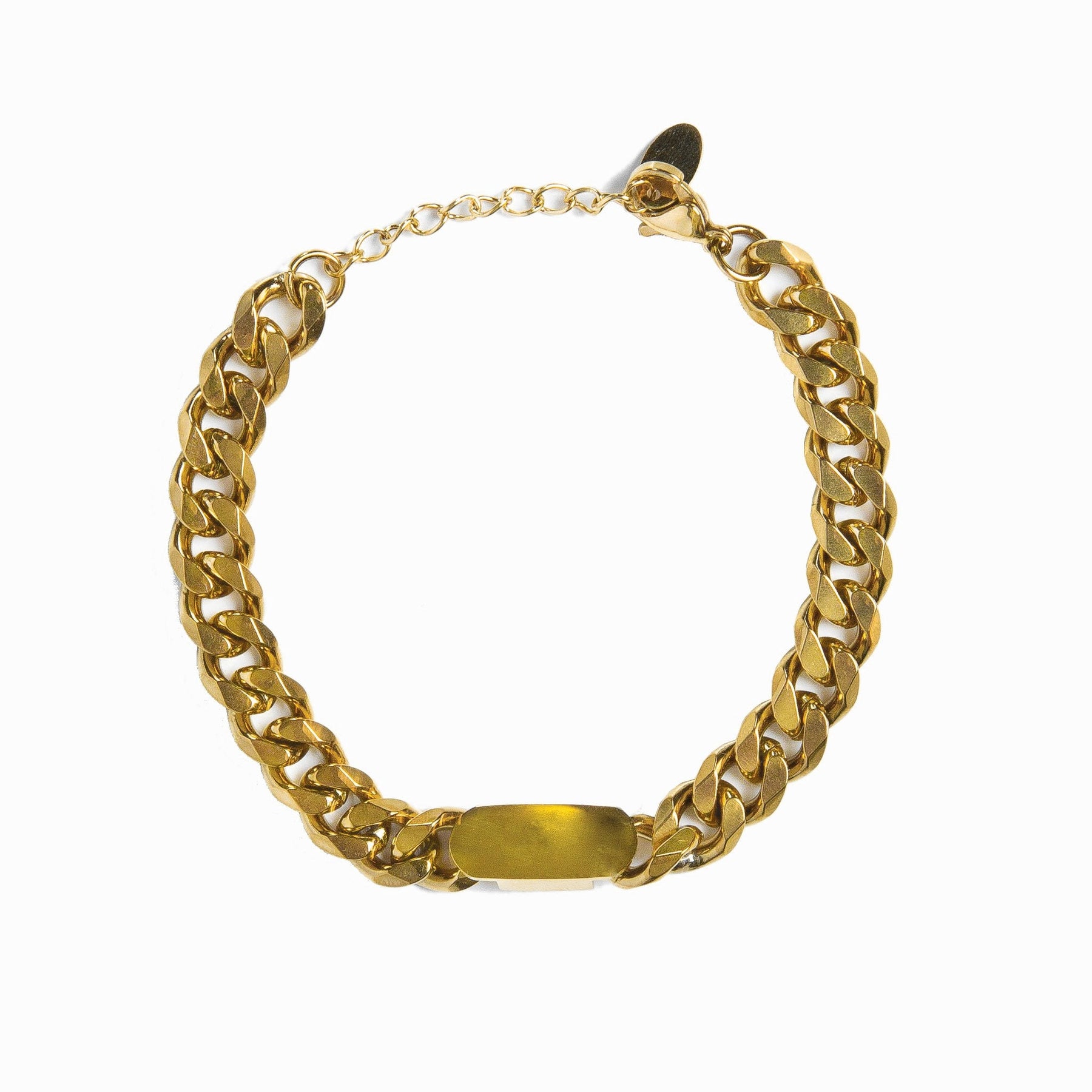 Pulseira com Medalhão Banhado a Ouro 18k Velavue