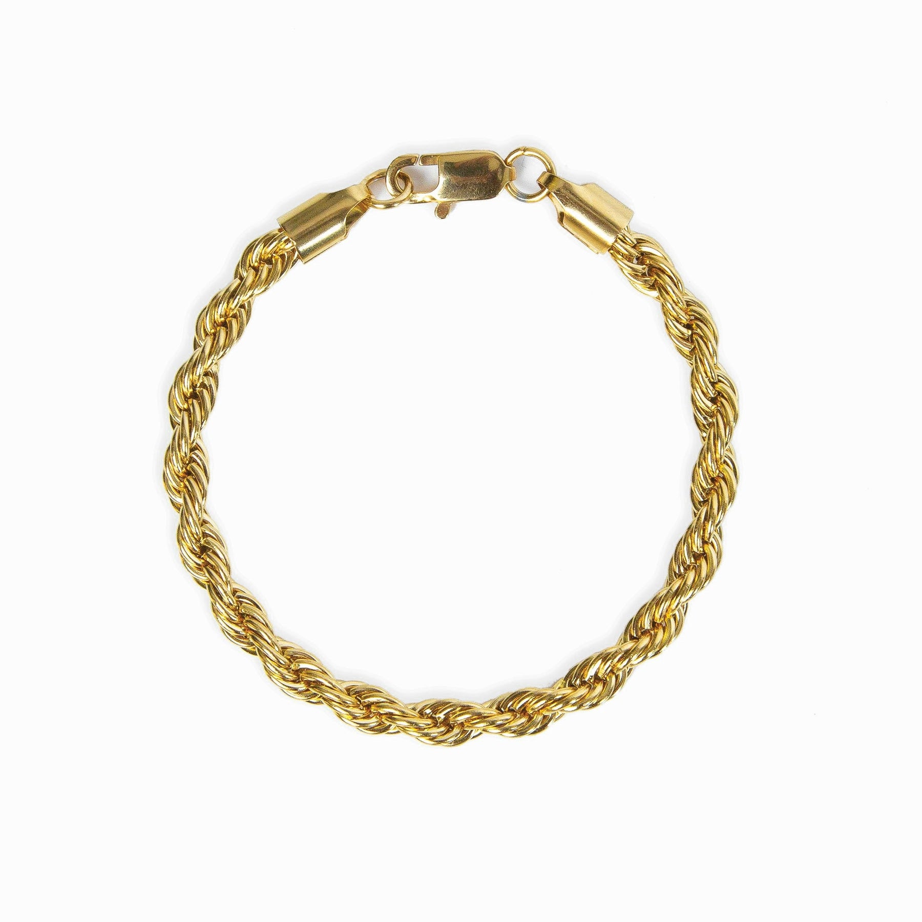 Pulseira de Corda Banhado a Ouro 18K Velavue