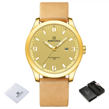 Relógio Naviforce Just Cool com Pulseira de Couro Velavue