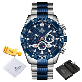 Relógio Naviforce Salute de Luxo Original Velavue