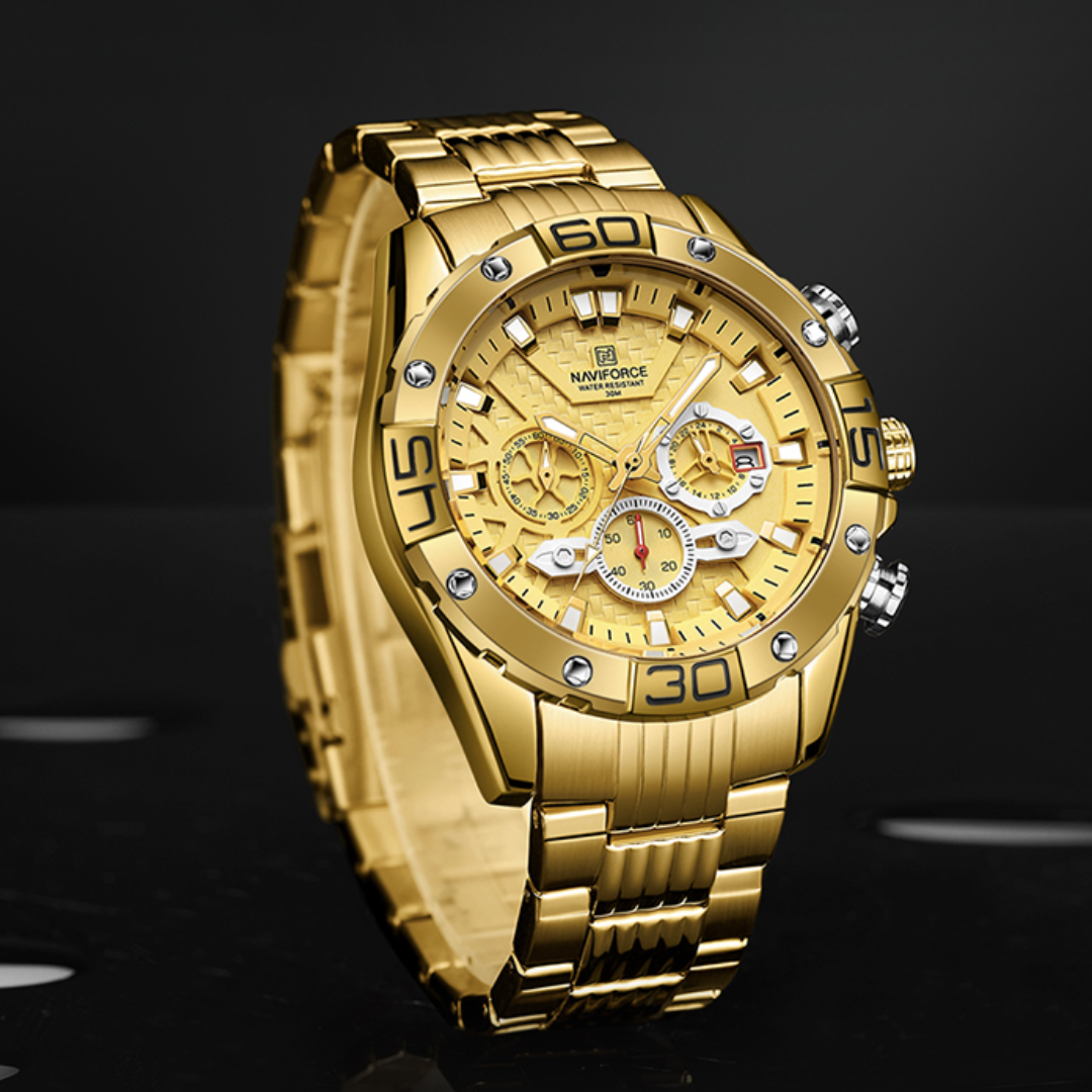 Relógio Naviforce Salute de Luxo Original Velavue