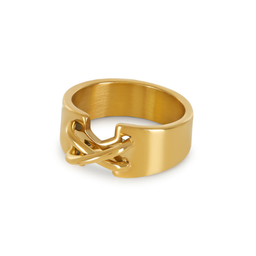 Anel Siena Banhado a Ouro 18k Velavue