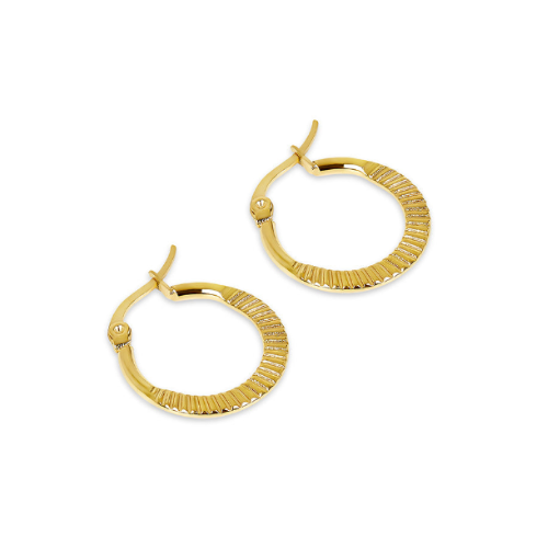Brinco Argola Catania Banhado a Ouro 18K Velavue