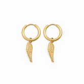 Brincos de Asa de Anjo Banhado a Ouro 18K Velavue