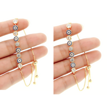 Pulseira Olho Grego com Cristais Compre 1 Leve 2 Velavue