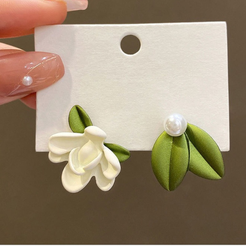 Brinco Flor com Pérola Velavue
