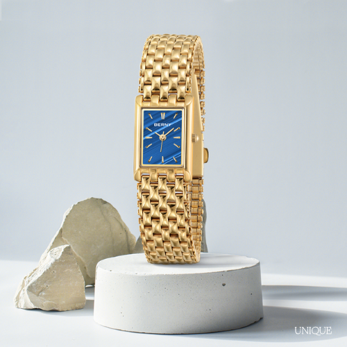 Relógio Feminino Unique Berny Banhado a Ouro 18k Velavue