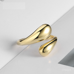 Anel Dourado Unique Velavue