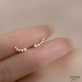 Mini Brinco com Cristais de Zircônia Velavue