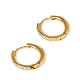 Brinco Mini Argola Banhado em Ouro 18K Velavue