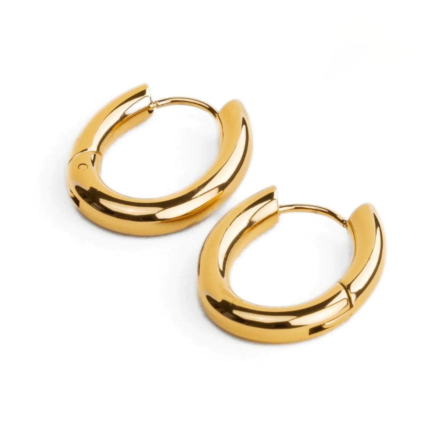Mini Brinco de Argola Fiora Banhado a Ouro 18k Velavue