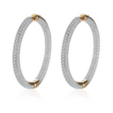 Brinco Argola Craveja Banhando a Ouro 18K Velavue