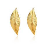 Brinco Folha Luks Banhado à Ouro 18K Velavue