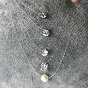 Colar Fio Ponto de Luz - Cristal de Zircônia Velavue