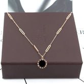 Colar com Pingente Zircônia Banhado a Ouro 18k Velavue