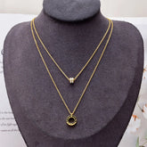 Colar Duplo Romano Dourado Velavue