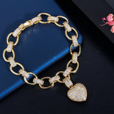 Corrente e Pulseira Cravejada com Zircônia Velavue