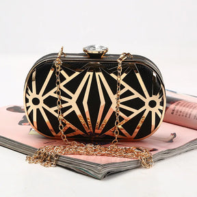 Bolsa Dourada de Luxe Velavue