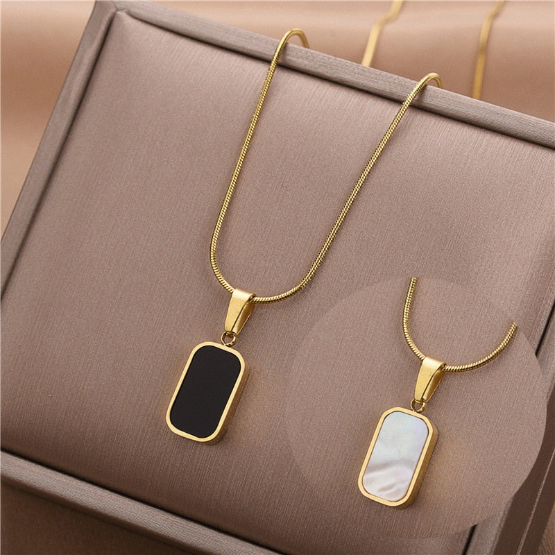 Colar Banhado a Ouro 18k Pingente Concha Velavue