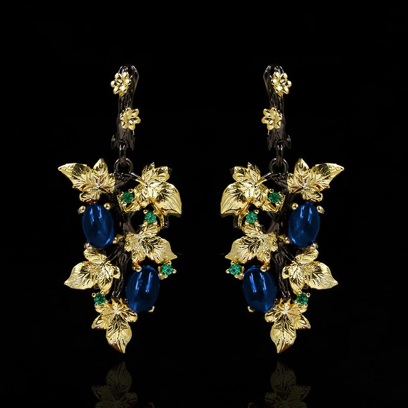 Brinco Jardim Florido com Cristais de Zircônia Velavue
