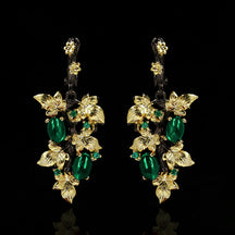 Brinco Jardim Florido com Cristais de Zircônia Velavue