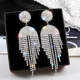Brinco Longo de Strass Velavue
