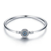 Pulseira de Berloque Olho Grego - Prata 925 Velavue