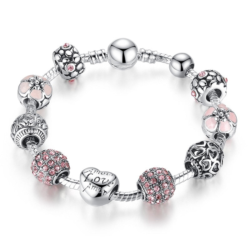 Pulseira de Berloque Completa com Berloques Velavue
