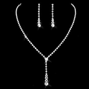 Conjunto Colar e Brincos Longos Velavue
