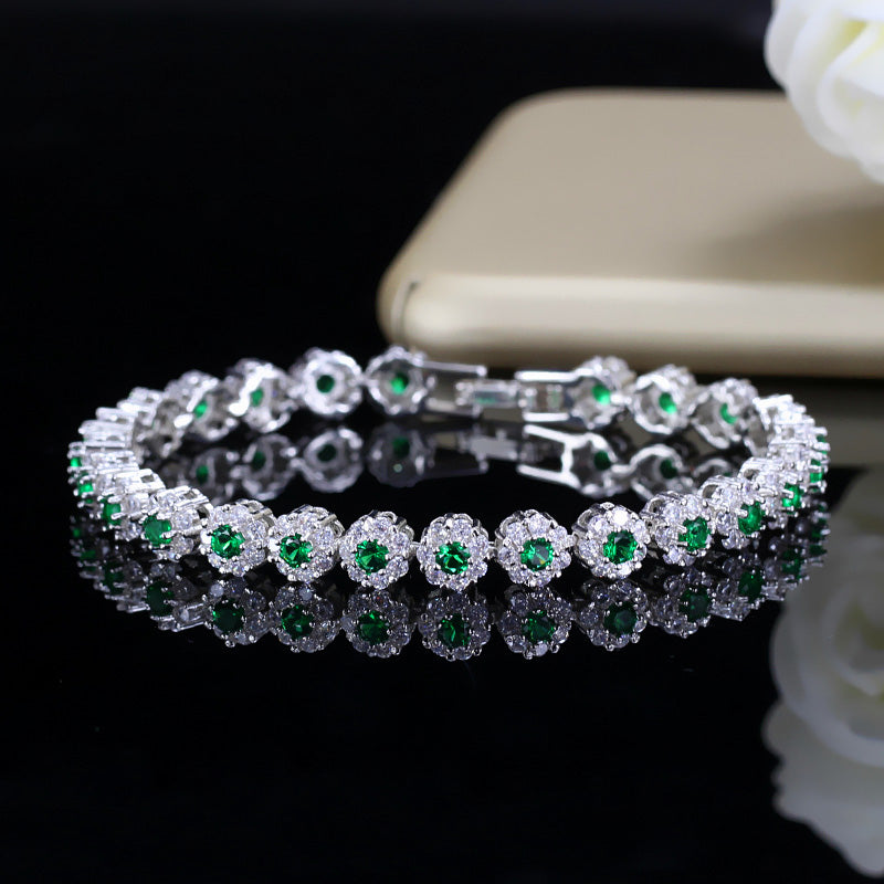 Pulseira Cravejada com Zirconia Velavue
