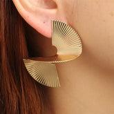 Brinco em Espiral Dourado Velavue